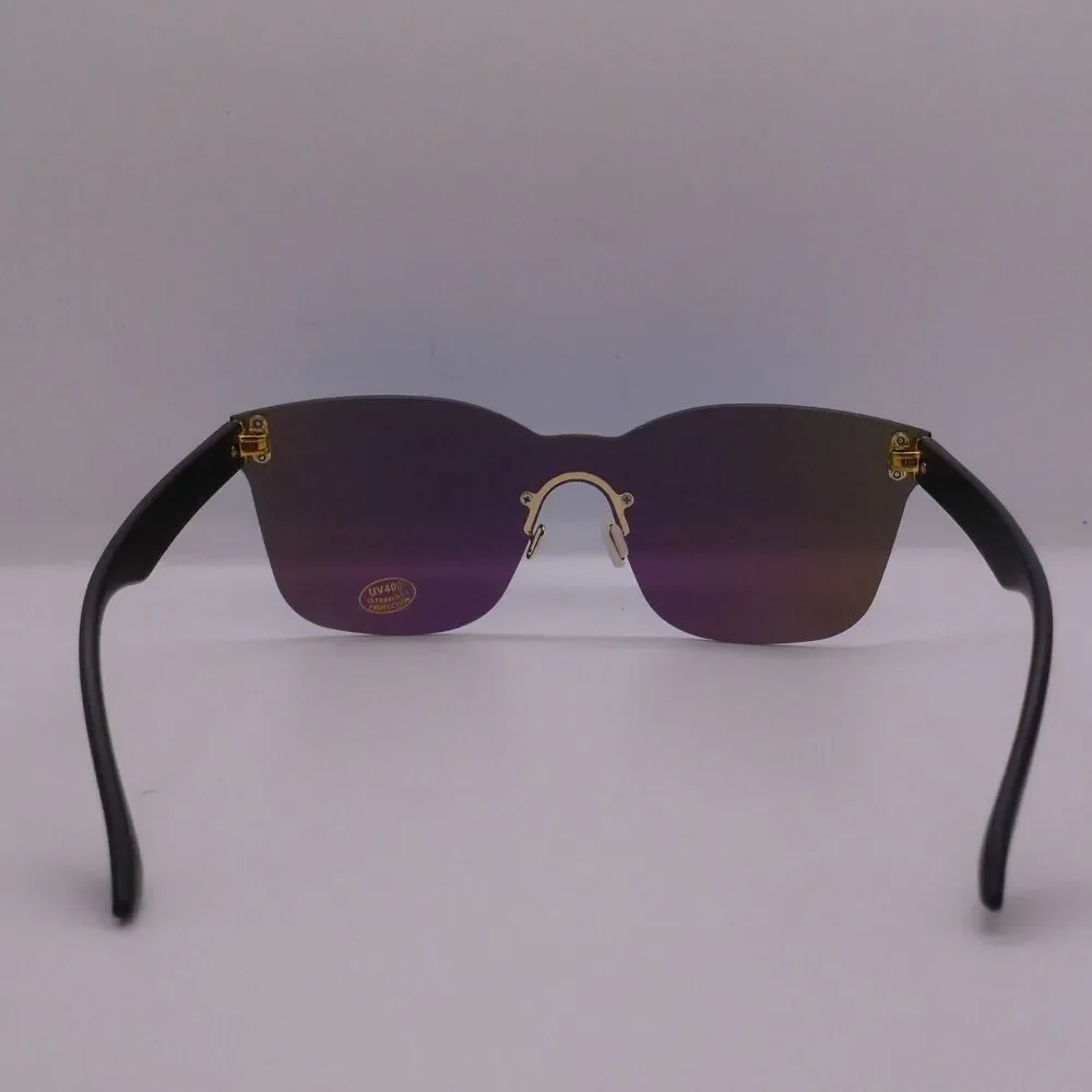 Unbranded Women's White and Black Sunglasses